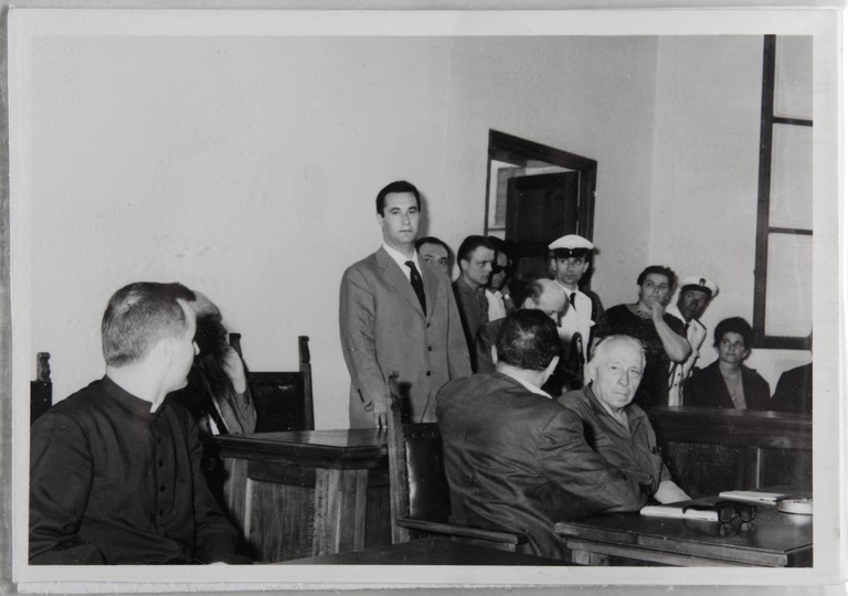 Poggibonsi, 18-19 luglio 1964, XX° anniversario della liberazione e conferimento ad Alcide Cervi della cittadinanza onoraria. Partecipanti alla cerimonia